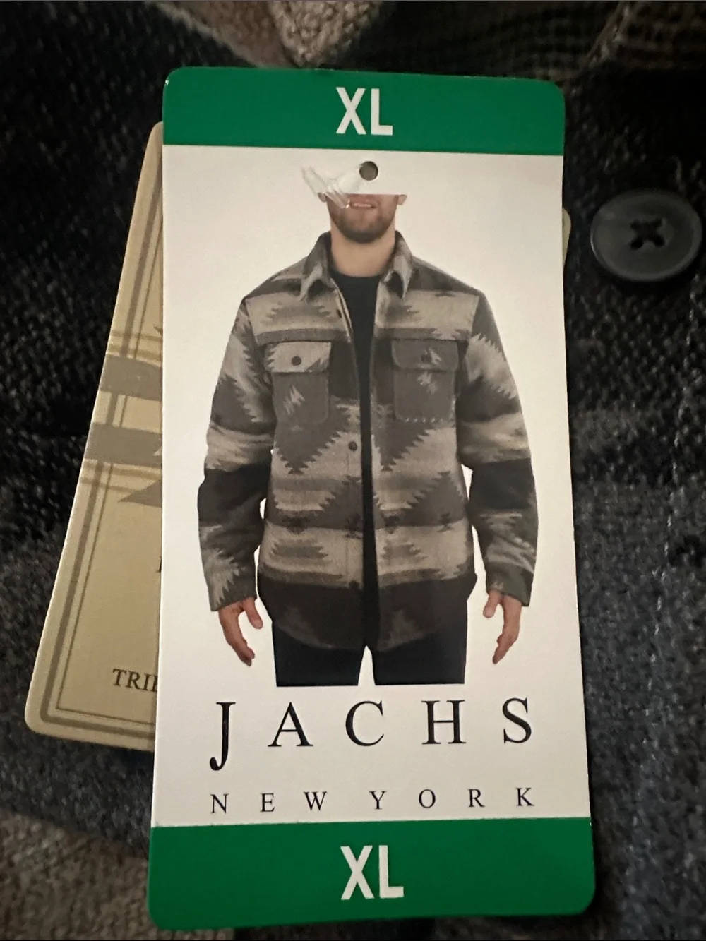 Jachs Men's Patterned Wool-Blend Jacket in Gray and Black